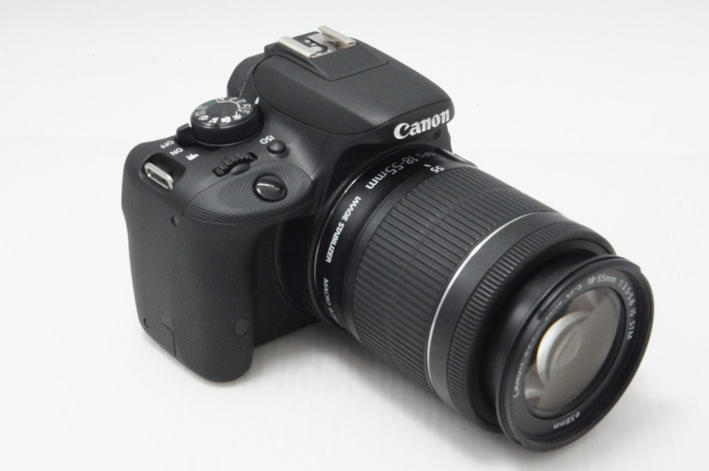 美品 Canon キヤノン EOS Kiss X7 ボディ + EF-S 18-55mm IS STM レンズキット デジタル一眼レフカメラ 260730ac