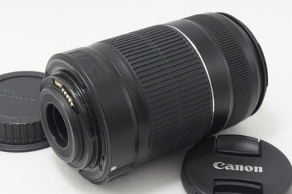 美品 Canon キヤノン EF-S 55-250mm F4-5.6 IS II APS-C ズームレンズ 260730ad