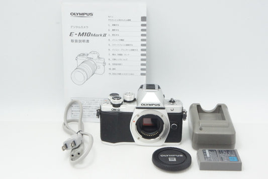 OLYMPUS オリンパス OM-D E-M10 Mark II ボディ ミラーレス一眼カメラ シルバー 260730ag