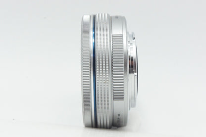 美品 OLYMPUS M.ZUIKO DIGITAL ED 14-42mm F3.5-5.6 EZ マイクロフォーサーズ ズームレンズ シルバー 260730ah