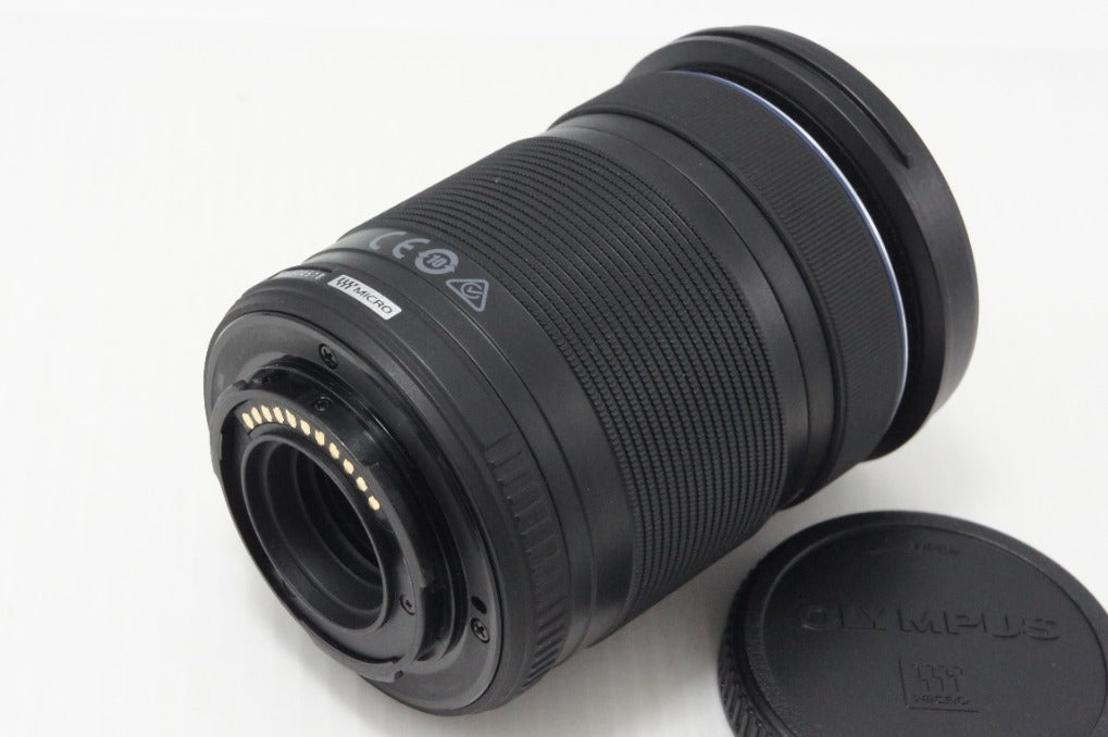 良品 OLYMPUS オリンパス M.ZUIKO DIGITAL ED 40-150mm F4-5.6 R マイクロフォーサーズ ズームレンズ ブラック 260730ai