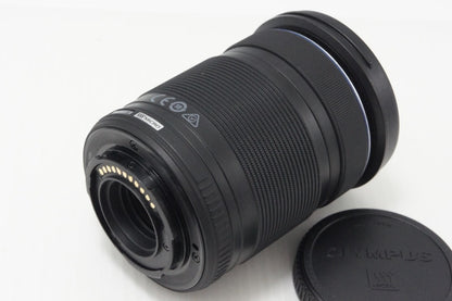 良品 OLYMPUS オリンパス M.ZUIKO DIGITAL ED 40-150mm F4-5.6 R マイクロフォーサーズ ズームレンズ ブラック 260730ai