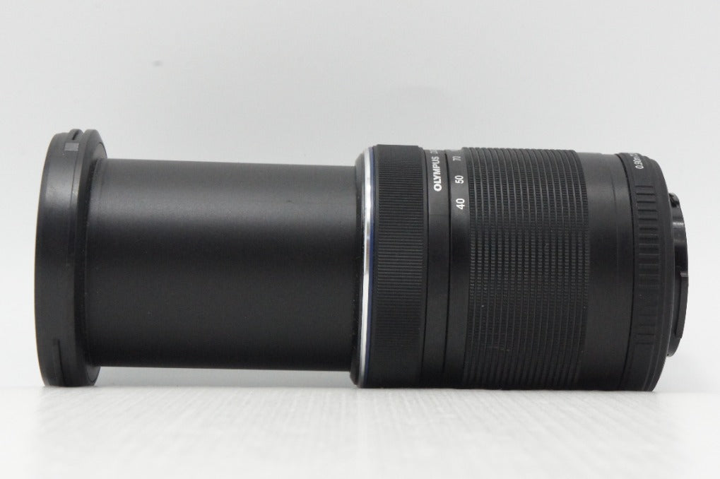 良品 OLYMPUS オリンパス M.ZUIKO DIGITAL ED 40-150mm F4-5.6 R マイクロフォーサーズ ズームレンズ ブラック 260730ai