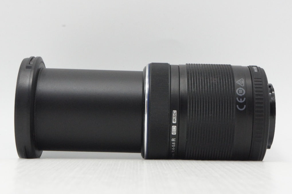 良品 OLYMPUS オリンパス M.ZUIKO DIGITAL ED 40-150mm F4-5.6 R マイクロフォーサーズ ズームレンズ ブラック 260730ai