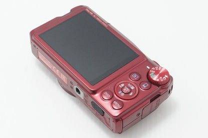 美品 Canon キヤノン PowerShot SX700 HS コンパクトデジタルカメラ レッド 元箱付 260730b
