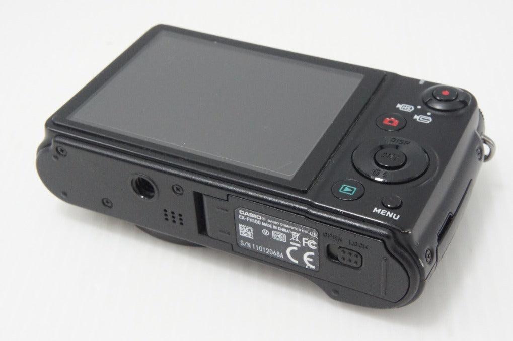 良品 CASIO カシオ EXILIM EX-FH100 コンパクトデジタルカメラ ブラック 260730d