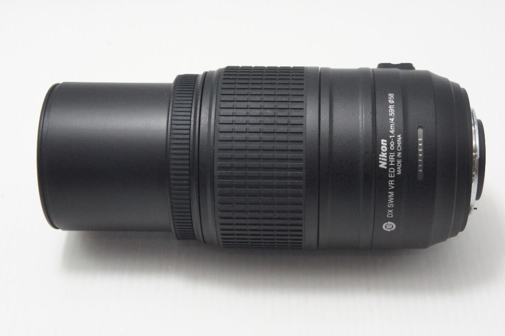 美品 Nikon ニコン AF-S DX NIKKOR 55-300mm F4.5-5.6G ED VR Fマウント ズームレンズ APS-C フード付 260730f