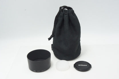 美品 Nikon ニコン AF-S DX NIKKOR 55-300mm F4.5-5.6G ED VR Fマウント ズームレンズ APS-C フード付 260730f