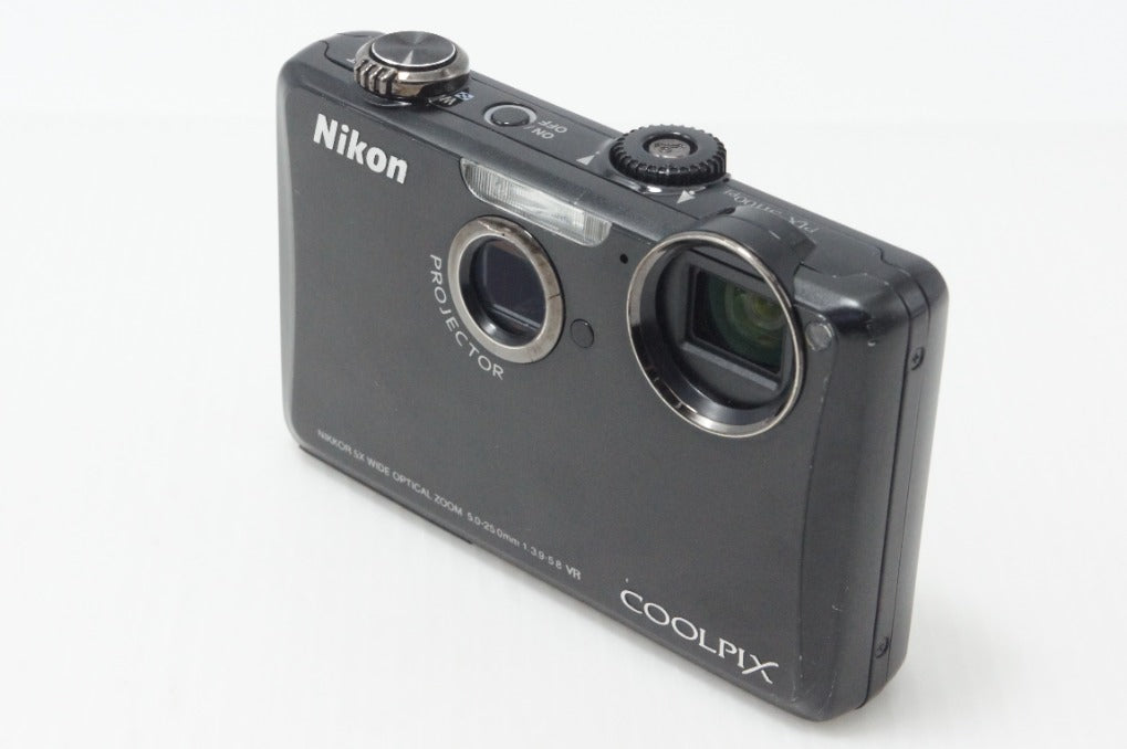 良品 Nikon ニコン COOLPIX S1100pj コンパクトデジタルカメラ ブラック 260730h