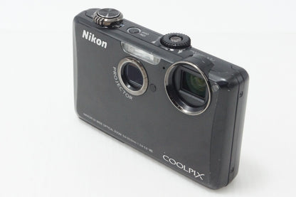 良品 Nikon ニコン COOLPIX S1100pj コンパクトデジタルカメラ ブラック 260730h