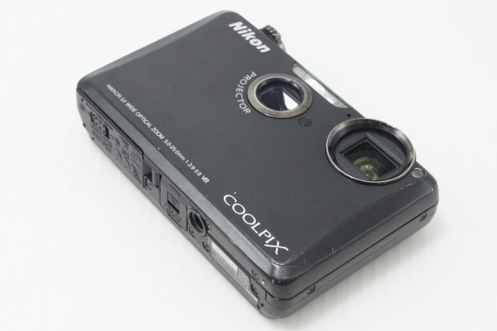 良品 Nikon ニコン COOLPIX S1100pj コンパクトデジタルカメラ ブラック 260730h