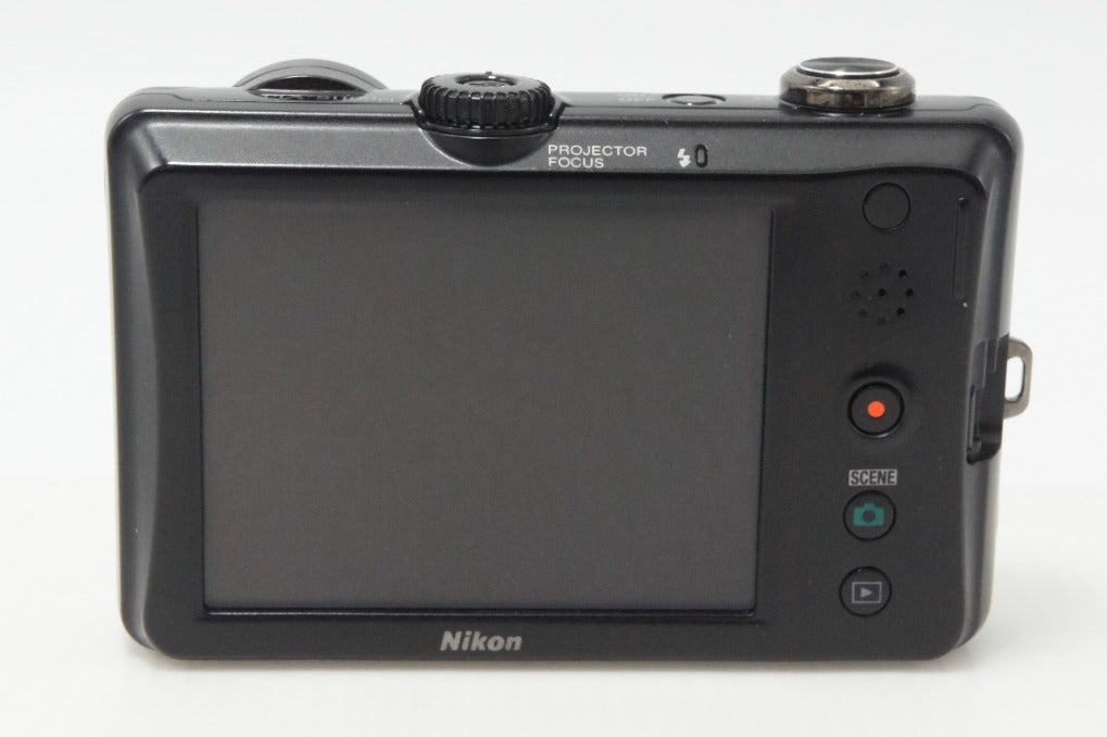 良品 Nikon ニコン COOLPIX S1100pj コンパクトデジタルカメラ ブラック 260730h
