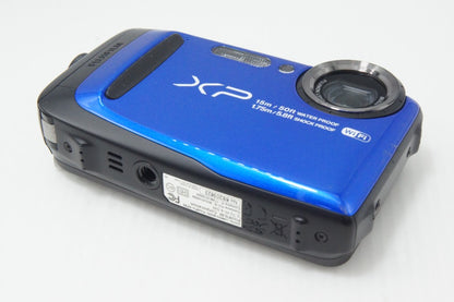 良品 FUJIFILM フジフィルム FinePix XP90 コンパクトデジタルカメラ ブルー 260730n