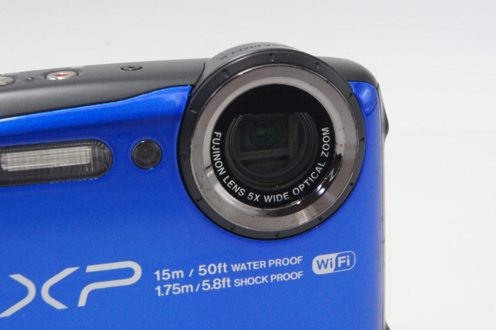 良品 FUJIFILM フジフィルム FinePix XP90 コンパクトデジタルカメラ ブルー 260730n