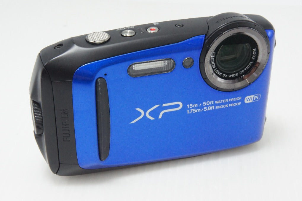 良品 FUJIFILM フジフィルム FinePix XP90 コンパクトデジタルカメラ ブルー 260730n