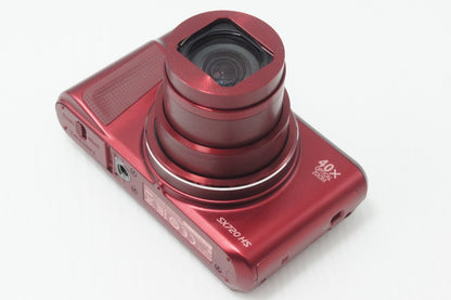 良品 Canon キヤノン PowerShot SX720 HS コンパクトデジタルカメラ レッド 元箱付 260730o