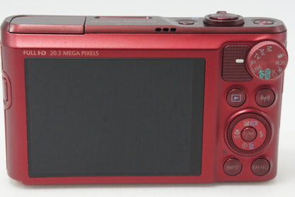 良品 Canon キヤノン PowerShot SX720 HS コンパクトデジタルカメラ レッド 元箱付 260730o