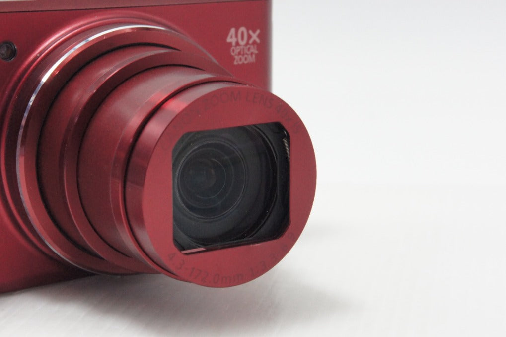 良品 Canon キヤノン PowerShot SX720 HS コンパクトデジタルカメラ レッド 元箱付 260730o