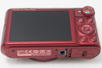 良品 Canon キヤノン PowerShot SX720 HS コンパクトデジタルカメラ レッド 元箱付 260730o