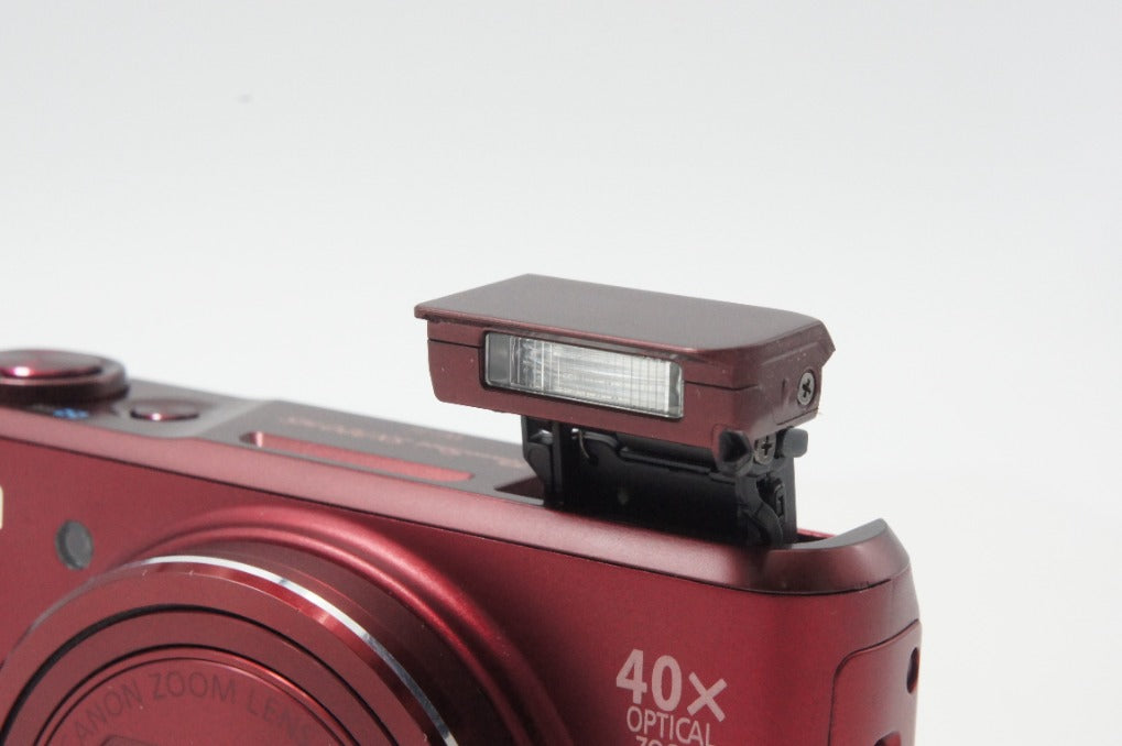 良品 Canon キヤノン PowerShot SX720 HS コンパクトデジタルカメラ レッド 元箱付 260730o