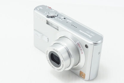 良品 Panasonic パナソニック LUMIX DMC-FX7 コンパクトデジタルカメラ シルキーシルバー 元箱付 260730q