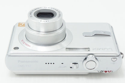 良品 Panasonic パナソニック LUMIX DMC-FX7 コンパクトデジタルカメラ シルキーシルバー 元箱付 260730q
