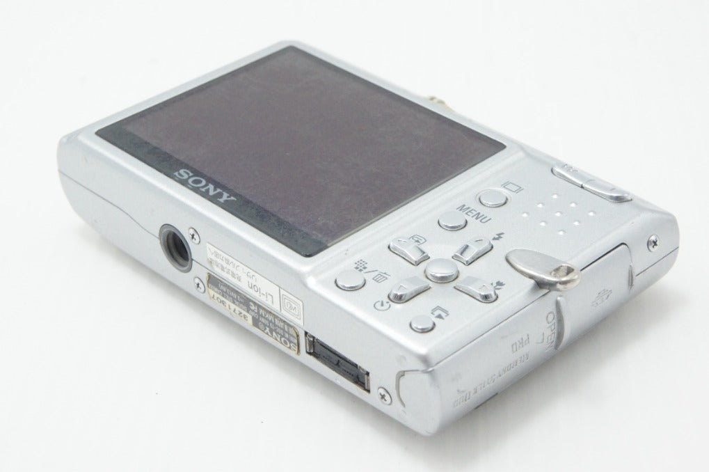 良品 SONY ソニー Cyber-shot DSC-T9 コンパクトデジタルカメラ シルバー 260730s