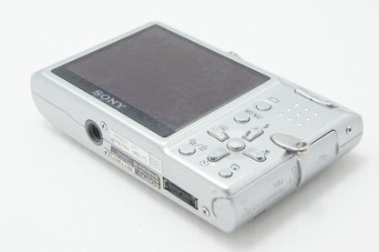 良品 SONY ソニー Cyber-shot DSC-T9 コンパクトデジタルカメラ シルバー 260730s