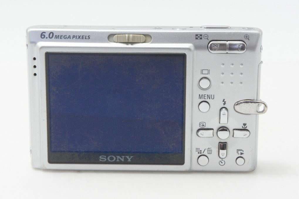 良品 SONY ソニー Cyber-shot DSC-T9 コンパクトデジタルカメラ シルバー 260730s