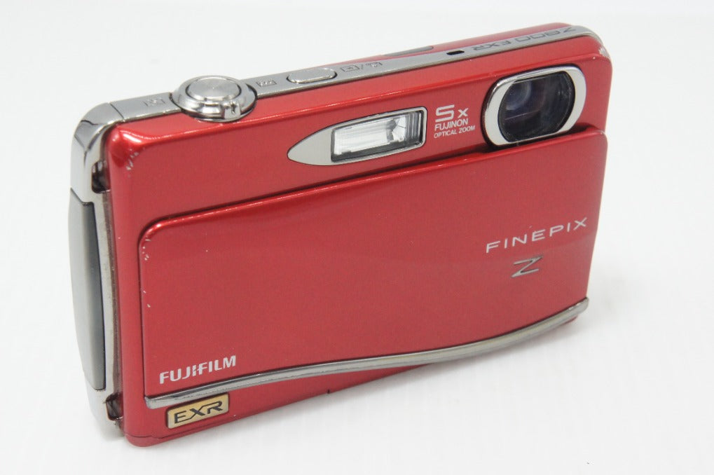 【美品】FUJIFILM FinePix Z800EXR レッド デジカメ FUJIFILM フジフィルム FinePix Z800EXR コンパクトデジタルカメラ