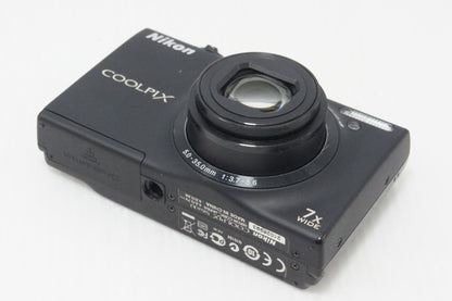 Nikon ニコン COOLPIX S6100 コンパクトデジタルカメラ ノーブルブラック 260807b