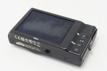 Nikon ニコン COOLPIX S6100 コンパクトデジタルカメラ ノーブルブラック 260807b