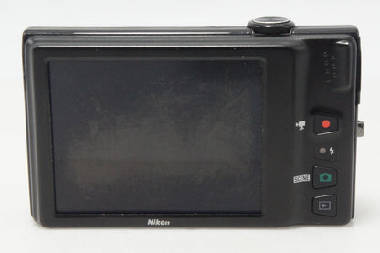 Nikon ニコン COOLPIX S6100 コンパクトデジタルカメラ ノーブルブラック 260807b