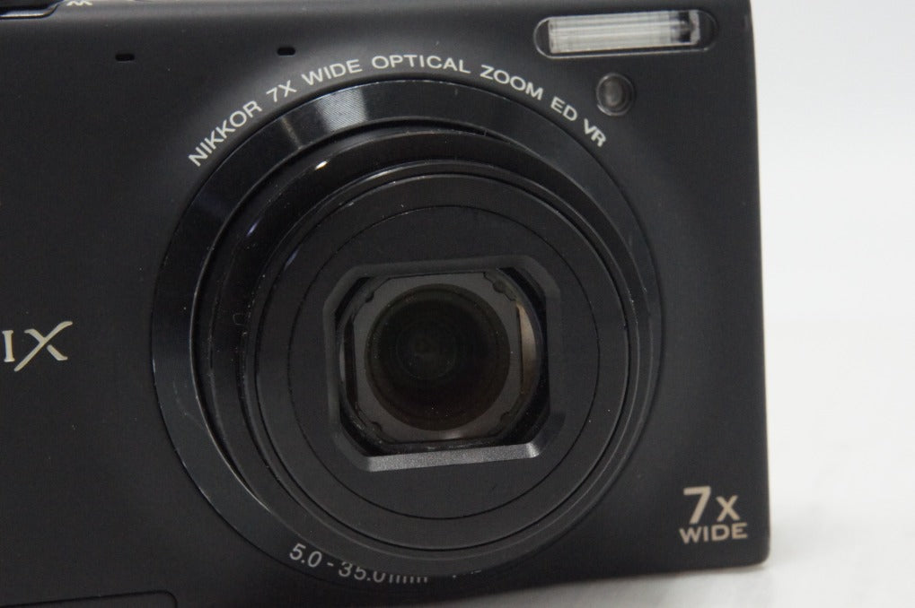 Nikon ニコン COOLPIX S6100 コンパクトデジタルカメラ ノーブルブラック 260807b