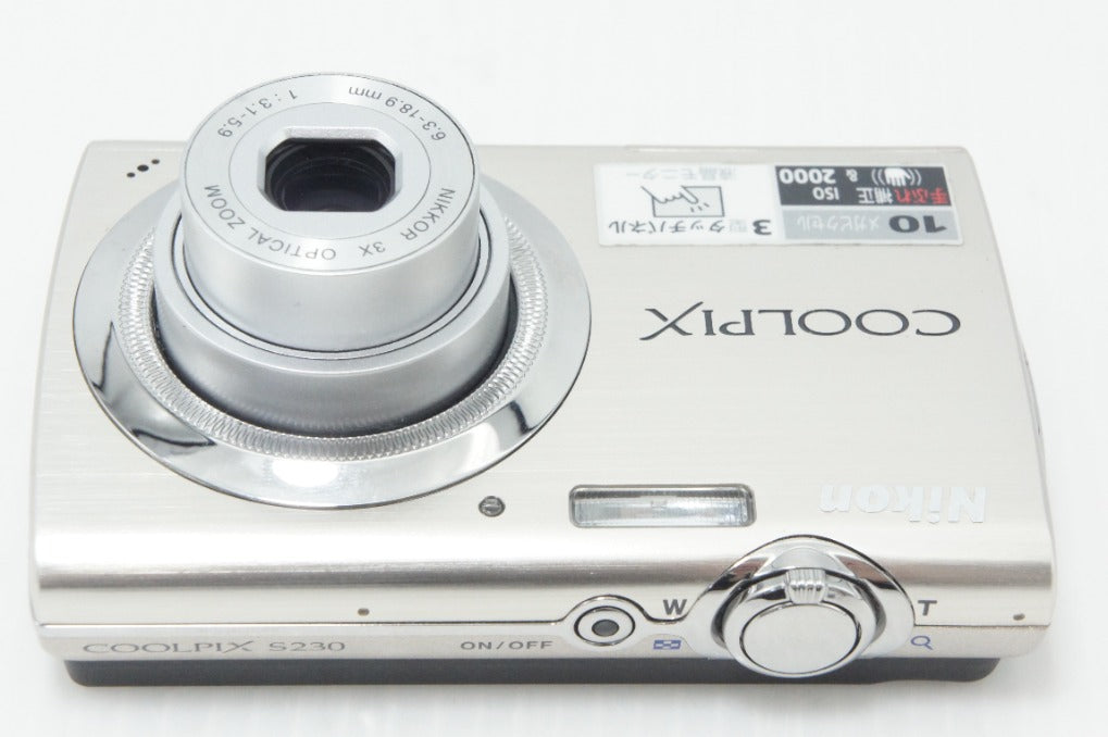 Nikon ニコン COOLPIX S230 コンパクトデジタルカメラ ソリッドシルバー 元箱付 260807c