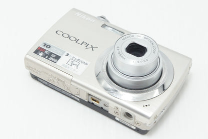 Nikon ニコン COOLPIX S230 コンパクトデジタルカメラ ソリッドシルバー 元箱付 260807c