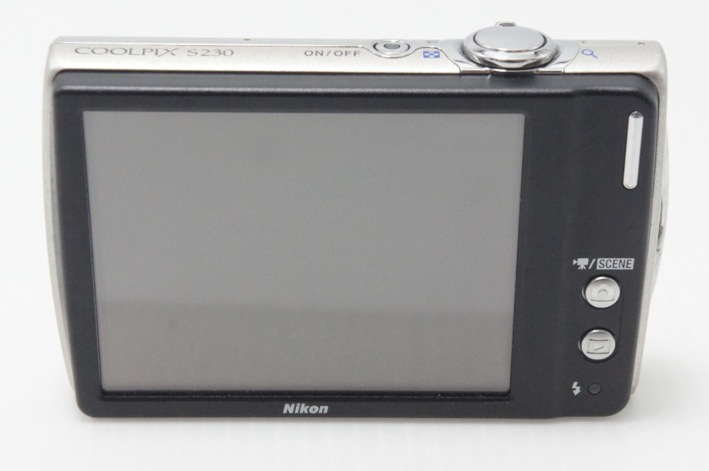 Nikon ニコン COOLPIX S230 コンパクトデジタルカメラ ソリッドシルバー 元箱付 260807c