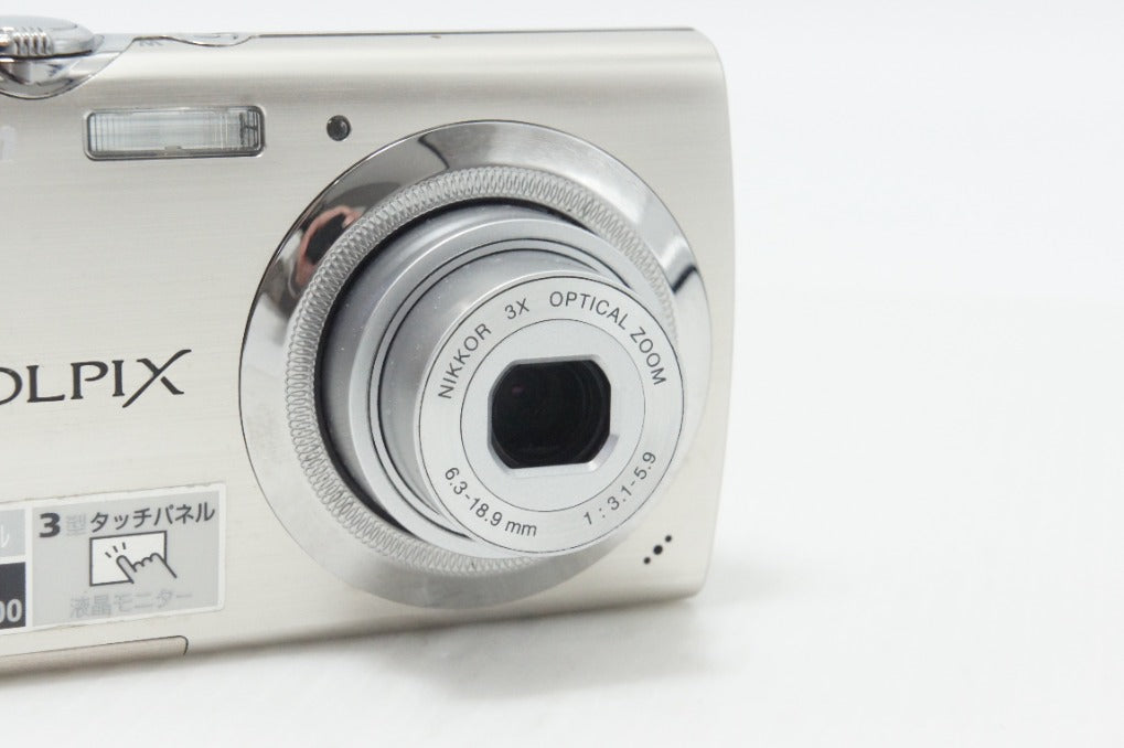 Nikon ニコン COOLPIX S230 コンパクトデジタルカメラ ソリッドシルバー 元箱付 260807c