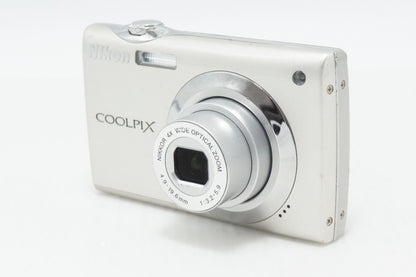 良品 Nikon ニコン COOLPIX S4000 コンパクトデジタルカメラ シャイニーシルバー 260810c