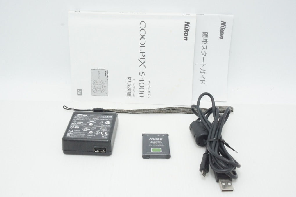 良品 Nikon ニコン COOLPIX S4000 コンパクトデジタルカメラ シャイニーシルバー 260810c
