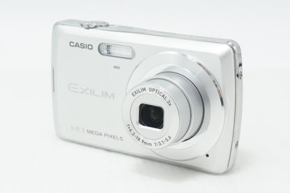 CASIO カシオ EXILIM EX-Z37 コンパクトデジタルカメラ シルバー 元箱付 260810d