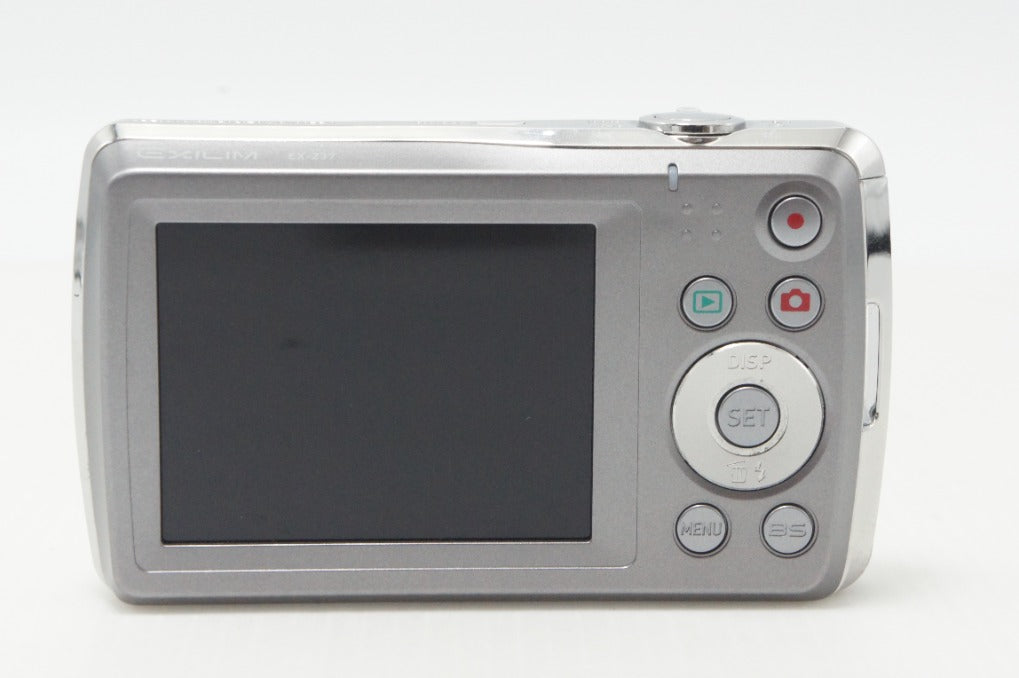 CASIO カシオ EXILIM EX-Z37 コンパクトデジタルカメラ シルバー 元箱付 260810d