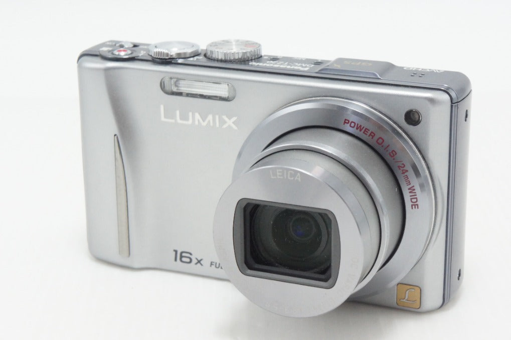 Excellent Condition Panasonic LUMIX DMC-TZ20 Compact Digital Camera Silver 260810e