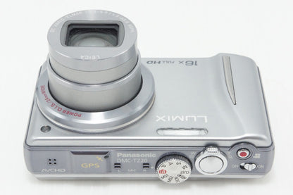 Excellent Condition Panasonic LUMIX DMC-TZ20 Compact Digital Camera Silver 260810e