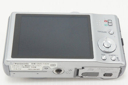 Excellent Condition Panasonic LUMIX DMC-TZ20 Compact Digital Camera Silver 260810e