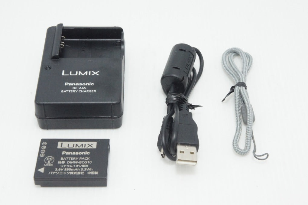 Excellent Condition Panasonic LUMIX DMC-TZ20 Compact Digital Camera Silver 260810e