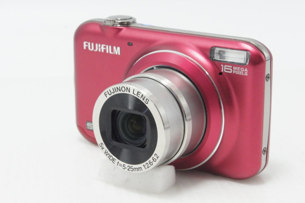 FUJIFILM フジフイルム FinePix JX400 コンパクトデジタルカメラ レッド 元箱付 260810f