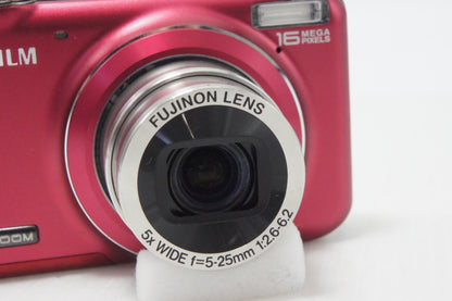 FUJIFILM フジフイルム FinePix JX400 コンパクトデジタルカメラ レッド 元箱付 260810f