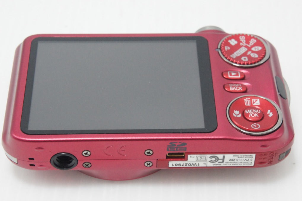 FUJIFILM フジフイルム FinePix JX400 コンパクトデジタルカメラ レッド 元箱付 260810f