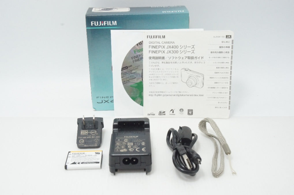 FUJIFILM フジフイルム FinePix JX400 コンパクトデジタルカメラ レッド 元箱付 260810f